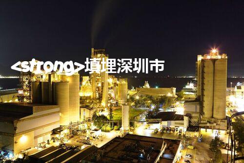 <strong>填埋深圳市危险废物处理站有限公司化工设施安全解体：如何高效处理复杂工业遗留问题？</strong>